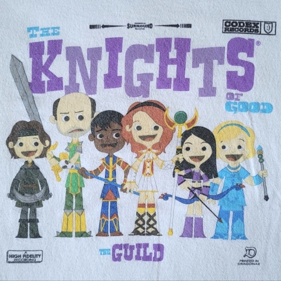 2/$30 🍪 Jinx The Guild The Knights Of Good Tee - Picture 4 of 6